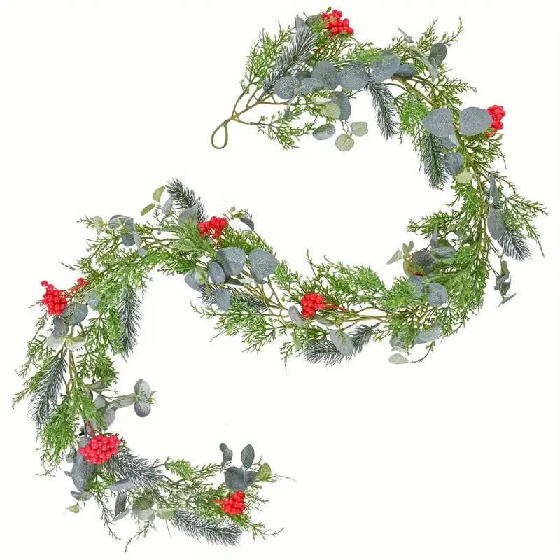 Festão de Natal Realista Decorado