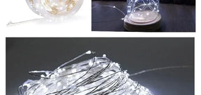 Luzes de Fadas Natalinas à Prova d'Água – Encanto e Magia