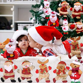12Pcs Natal Aleatório Urso De Papai Noel